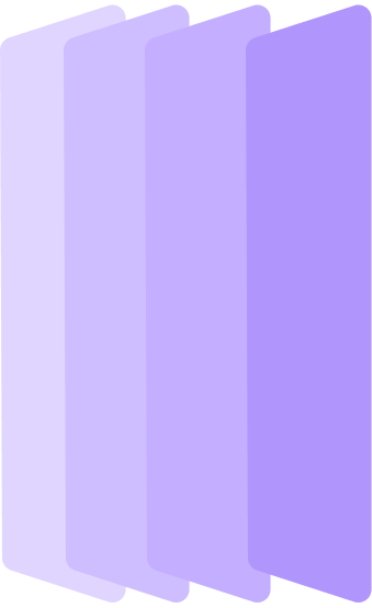 Elemento decorativo morado